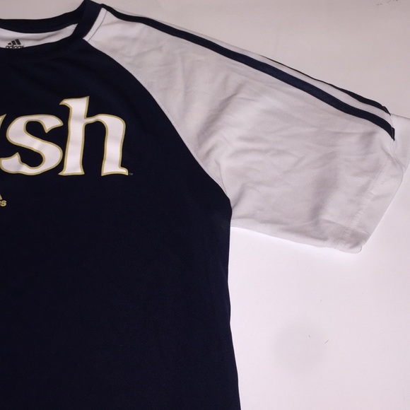 men’s Irish Adidas t-shirt size medium navy/white - Picture 2 of 5